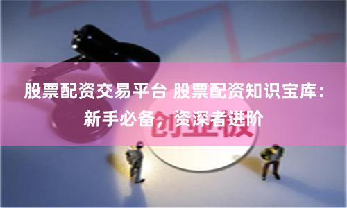 股票配资交易平台 股票配资知识宝库：新手必备，资深者进阶